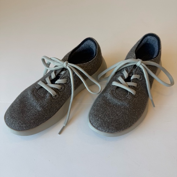 allbirds Women’s Wool Runner Go Breathable Merino Wool Sneakers Rustic Brown Sz9 - Picture 6 of 10